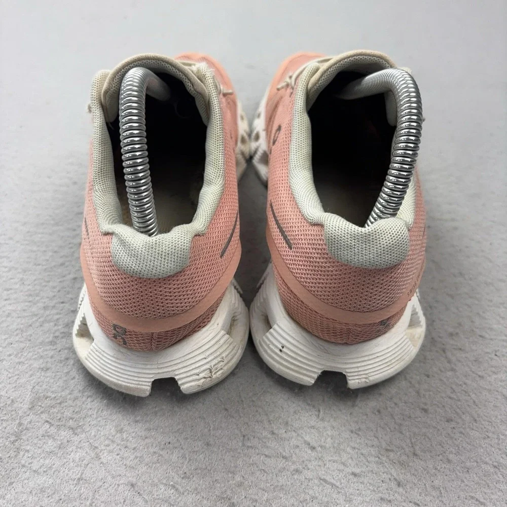 On Cloud Shoes Womens Size 7 Pink CloudTec Mesh Running Sneakers 59.98556